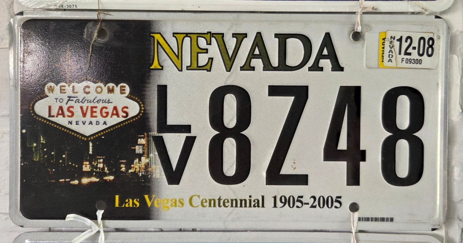 authentique plaque d immatriculation Nevada, Collections, Collections Autre, Enlèvement