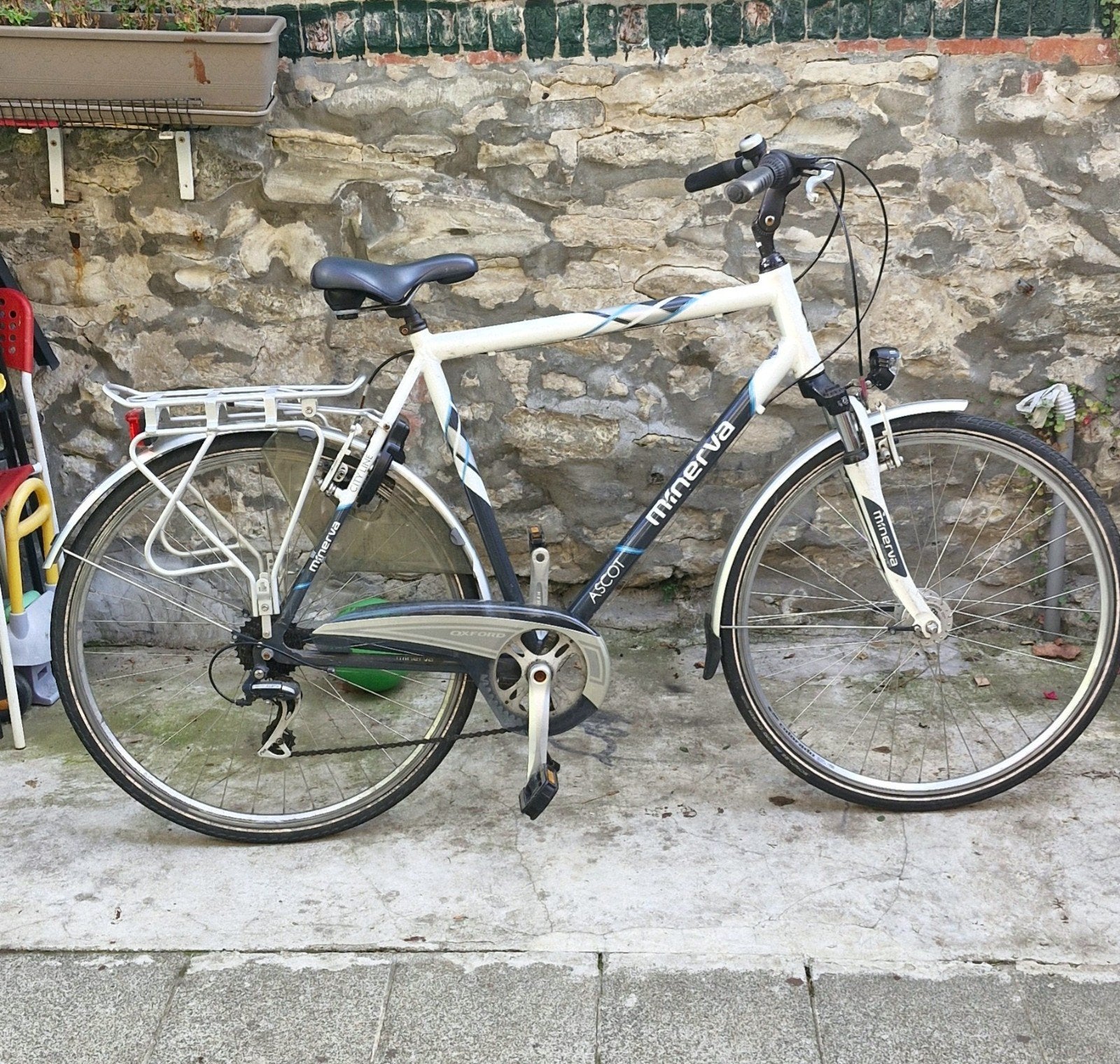 vélo minerva, Enlèvement