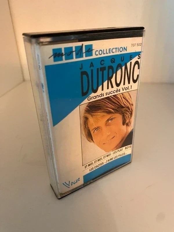 Jacques Dutronc – Grands Succès Vol. 1, CD & DVD, Originale, Utilisé, Envoi, 1 cassette audio