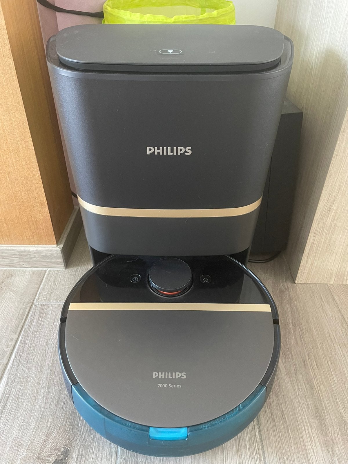 Philips HomeRun 7000 Series Aqua, Philips, Comme neuf, Enlèvement, Aspirateur robot