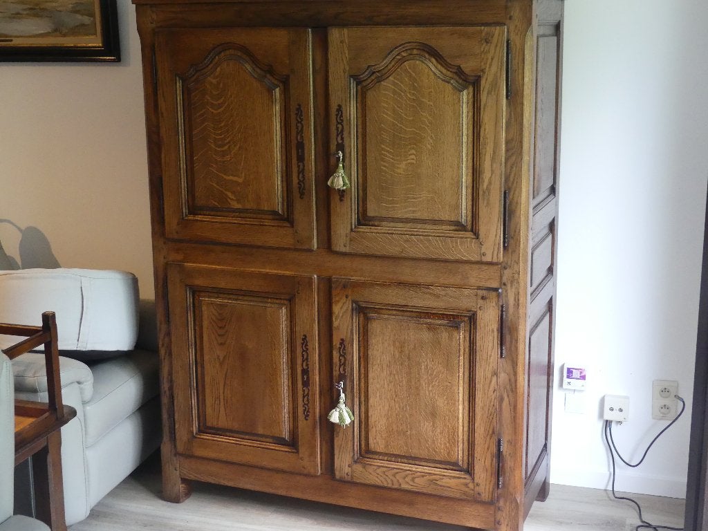 TV kast, Huis en Inrichting, Ophalen, Gebruikt, 100 tot 150 cm, Klassiek
