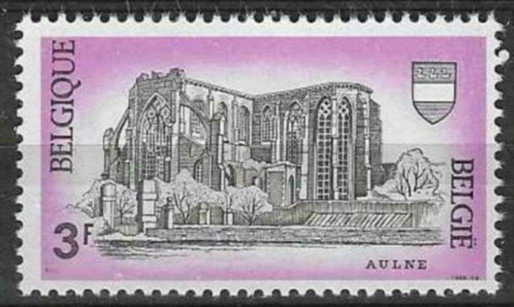 Belgie 1969 - Yvert/OBP 1483 - Abdij van Aulne te Gozee (PF), Postzegels en Munten, Postzegels | Europa | België, Postfris, Postfris