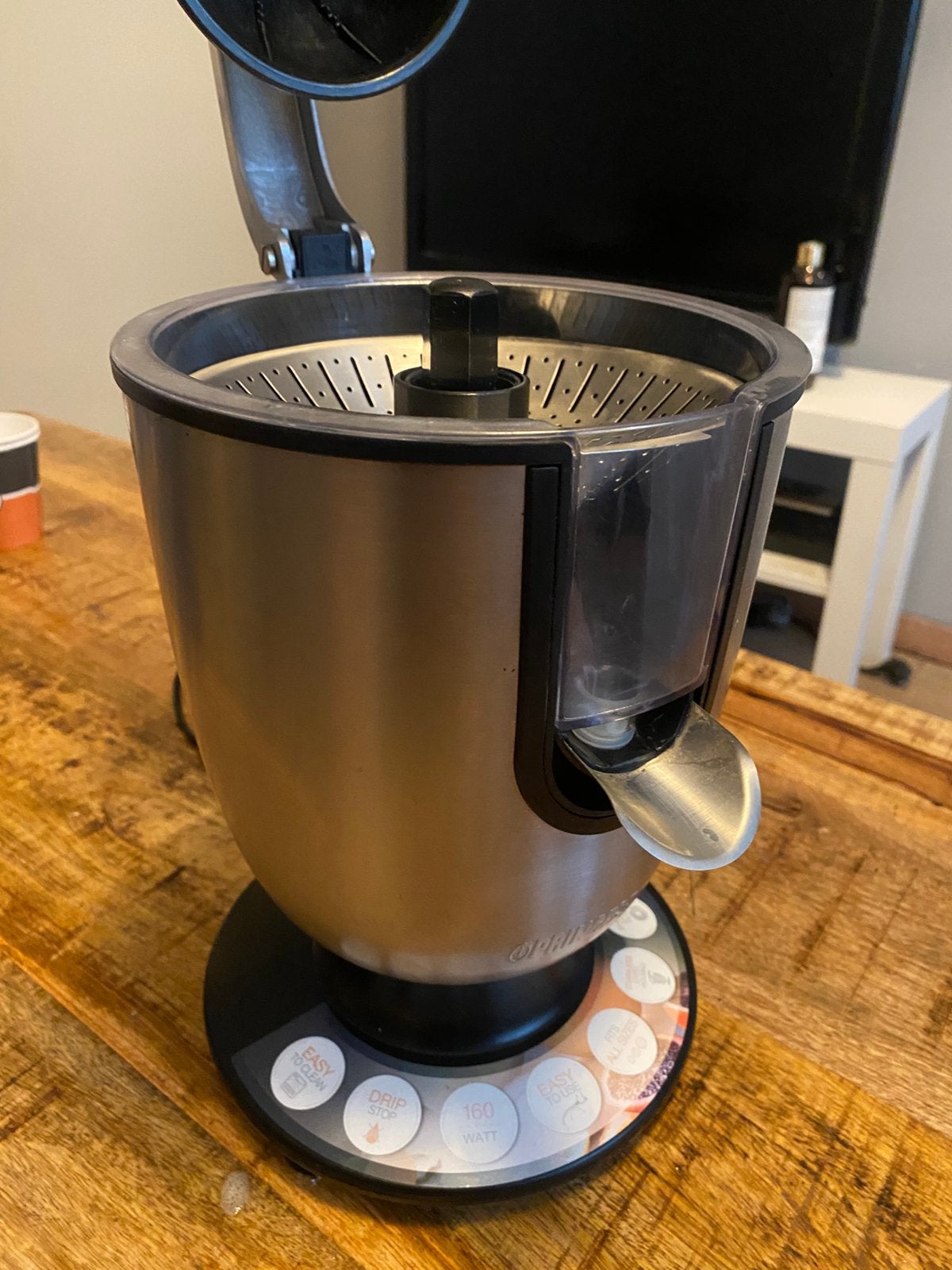 Princess Champion Juicer 201852 – 160W – RVS, Electroménager, Mélangeurs de cuisine, Enlèvement ou Envoi, Comme neuf