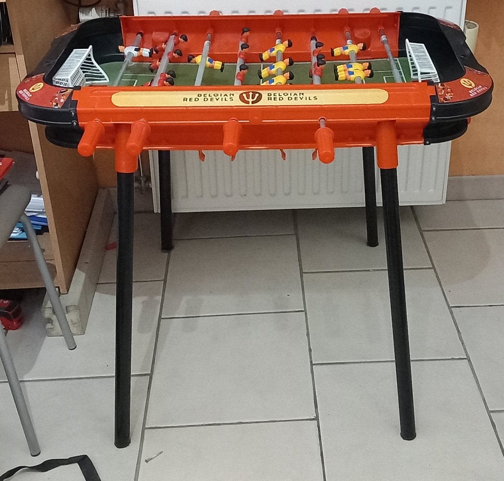 Baby-foot, Enlèvement, Utilisé