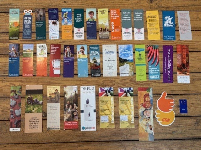 37 + 19 Bladwijzers (4 foto’s), Verzamelen, Boekenleggers, Ophalen of Verzenden, Gebruikt, Overige onderwerpen