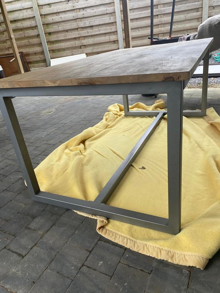 Mooie teak eettafel te koop., Huis en Inrichting, Tafels | Eettafels, Zo goed als nieuw, 50 tot 100 cm, 150 tot 200 cm, Vijf personen of meer