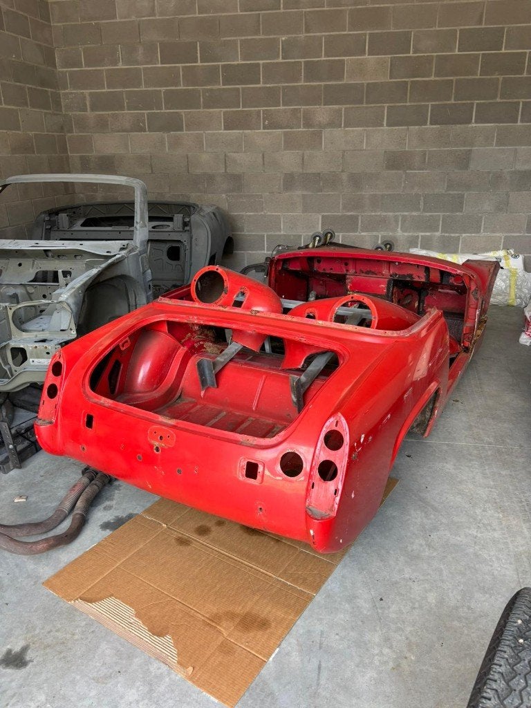 Mg midget carrosserie, Ophalen, MG