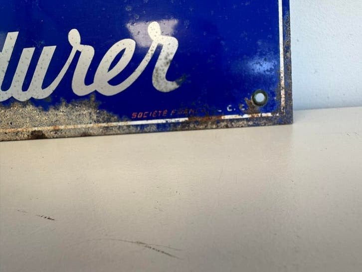Vintage Avia Motorolie Reclamebord, Verzamelen