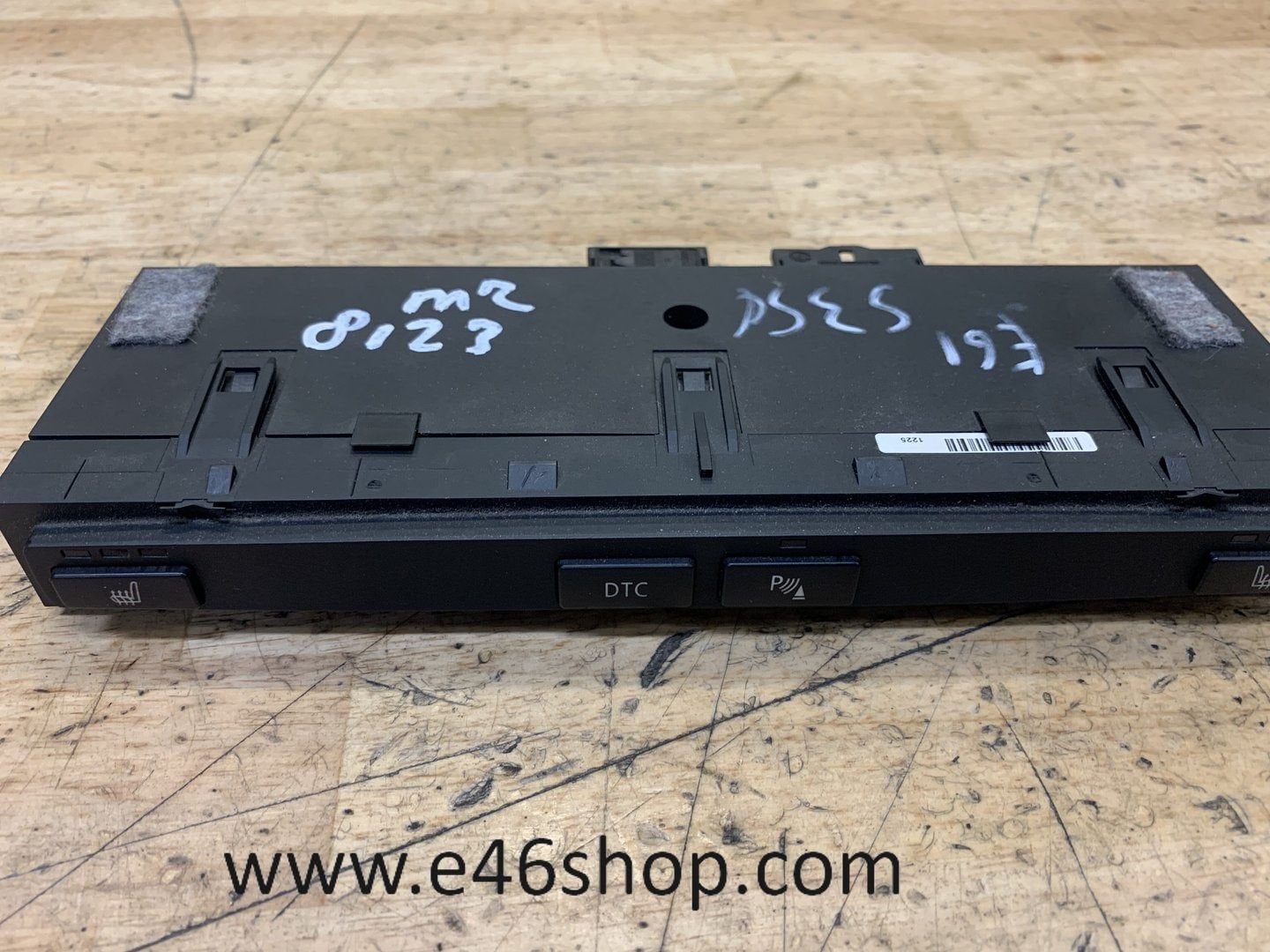 KNOPPENBALK STOELVERWARMING DTC PDC BMW E60 E61, -, Utilisé, -, Enlèvement ou Envoi