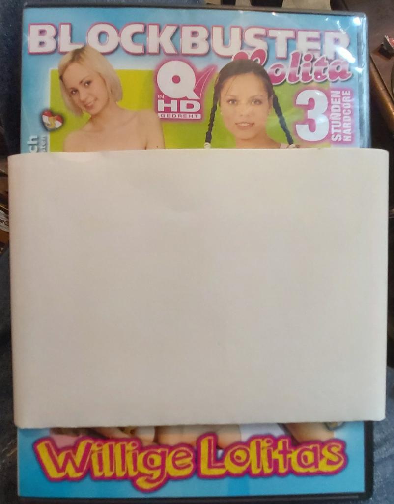 Blockbuster lolita voor volwassenen 3 uur dvd, Ophalen