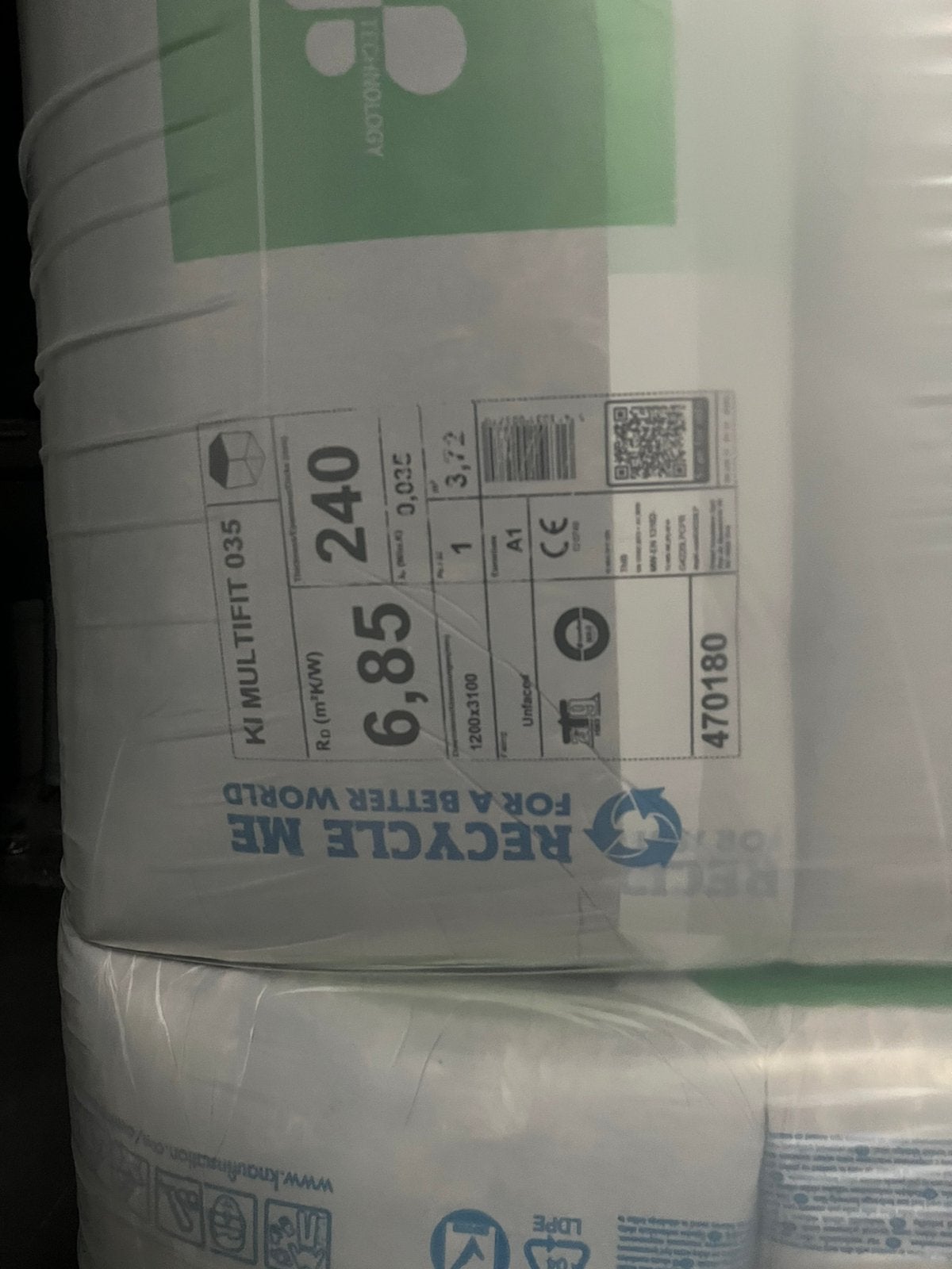 Laine de verre Knauf Multifit 035 à prix promotionnel, Enlèvement ou Envoi, Neuf