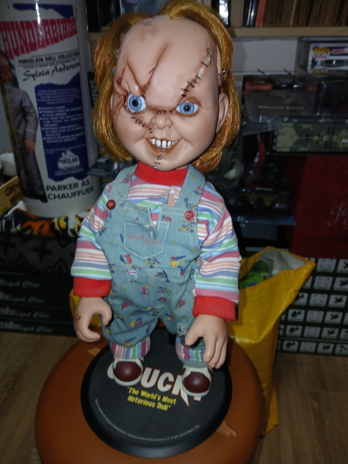 figurine chucky / universal stutio /38cm, Ophalen, Gebruikt