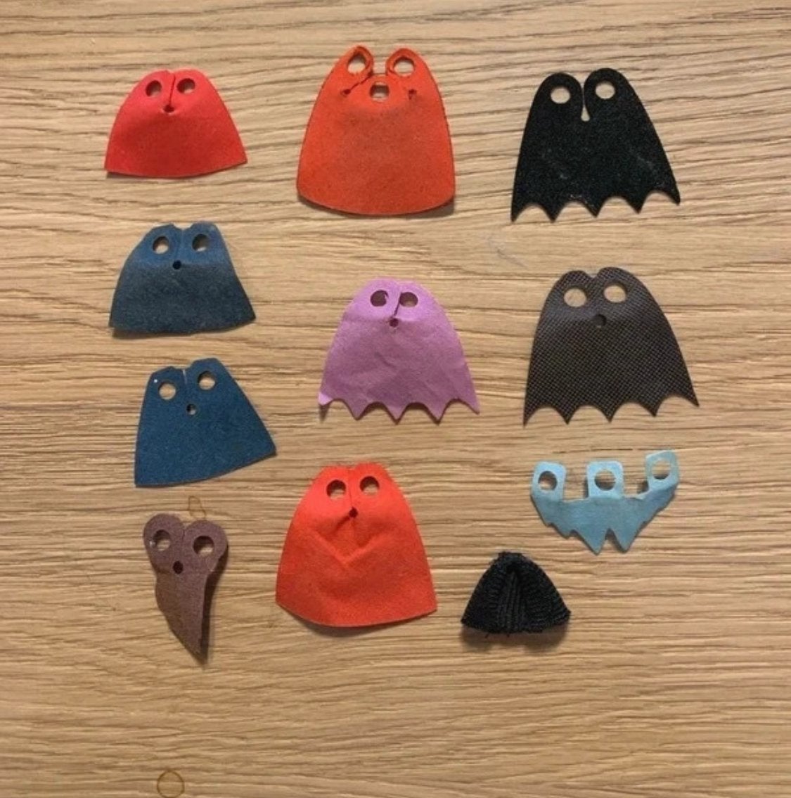 Minifigure LEGO - 11 capes et étoffes, Envoi, Comme neuf, Lego