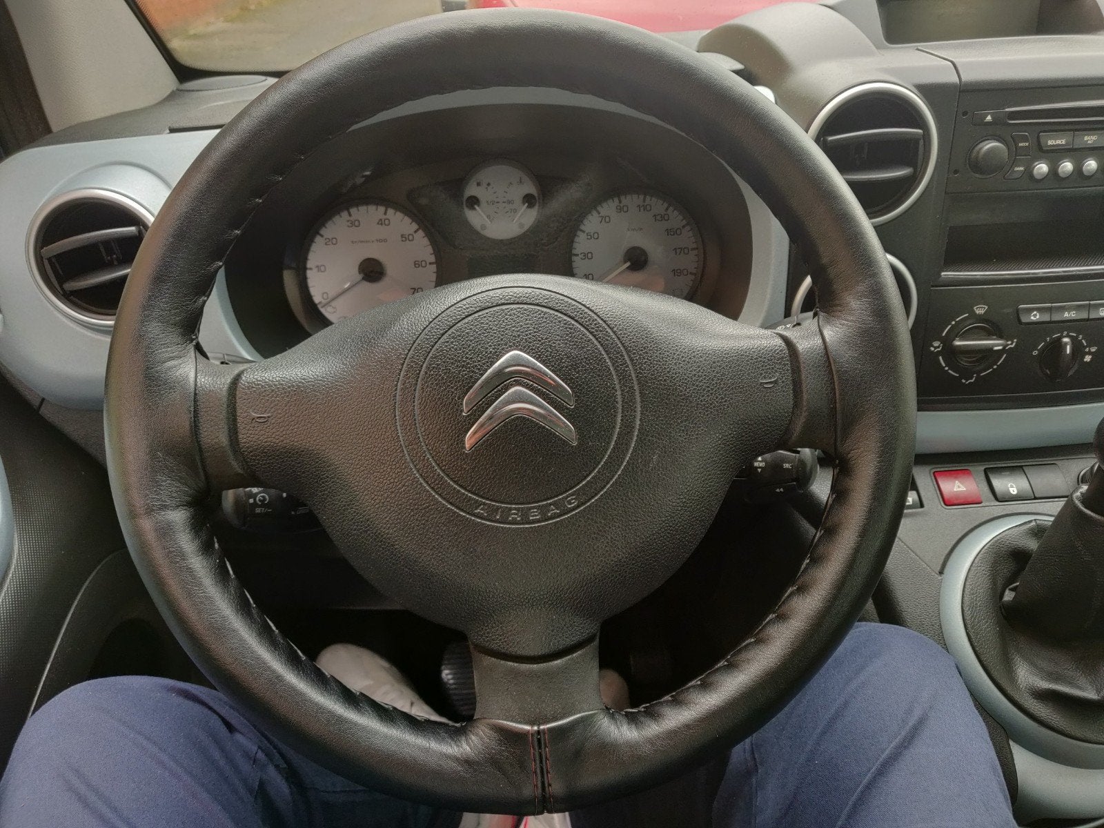 Renovatie van het lederen stuurwiel, Ophalen, Renault