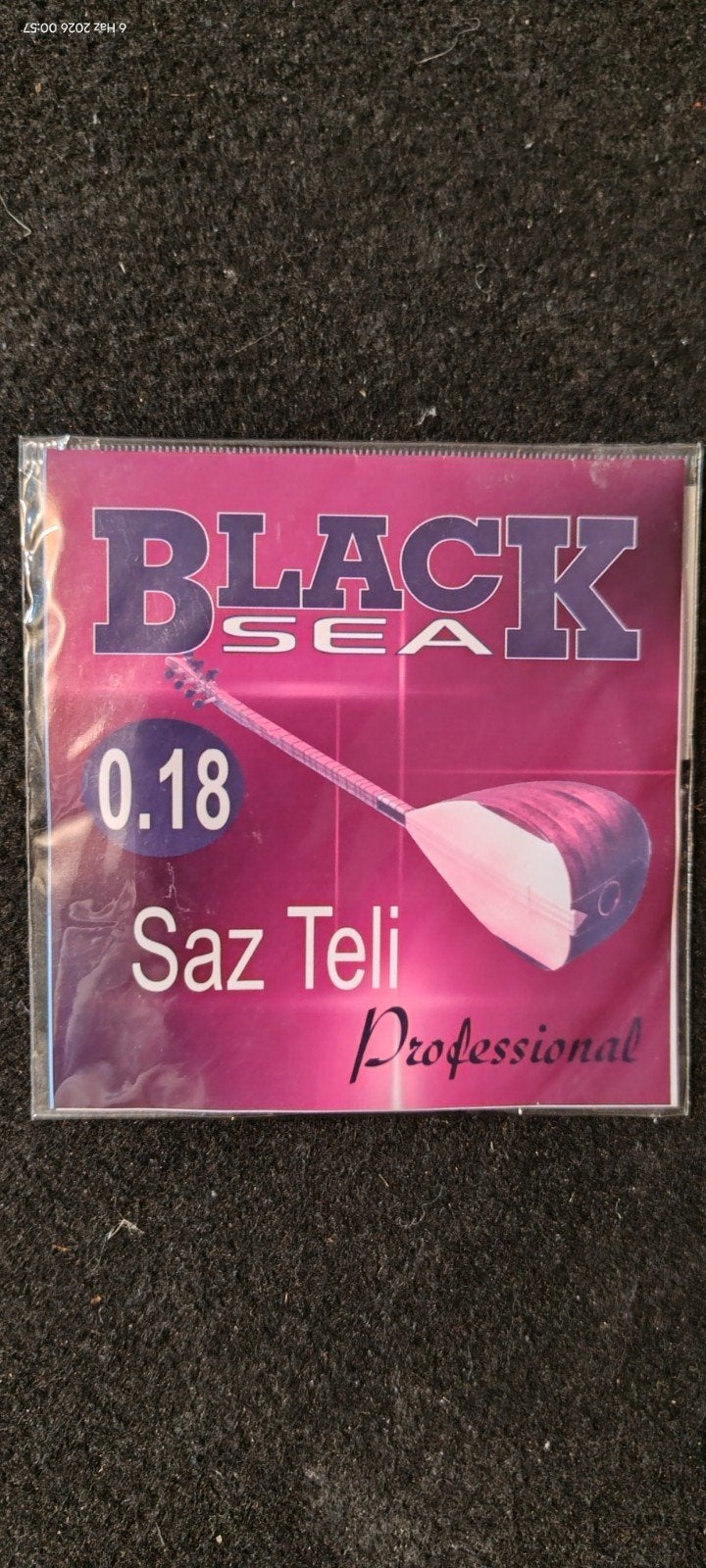 Saz teli la corde saz, Enlèvement ou Envoi