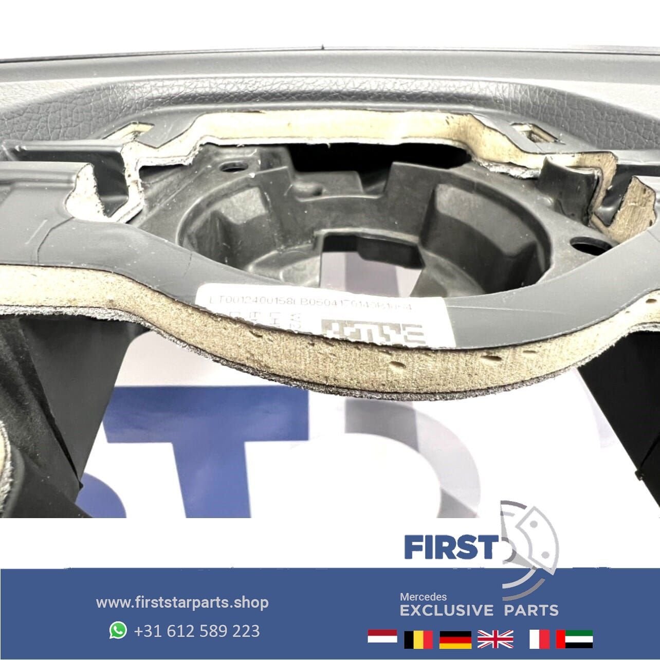W205 origineel DASHBOARD ZWART Mercedes C Klasse 2014-2021 A, Auto-onderdelen, Gebruikt, -, Ophalen of Verzenden, -