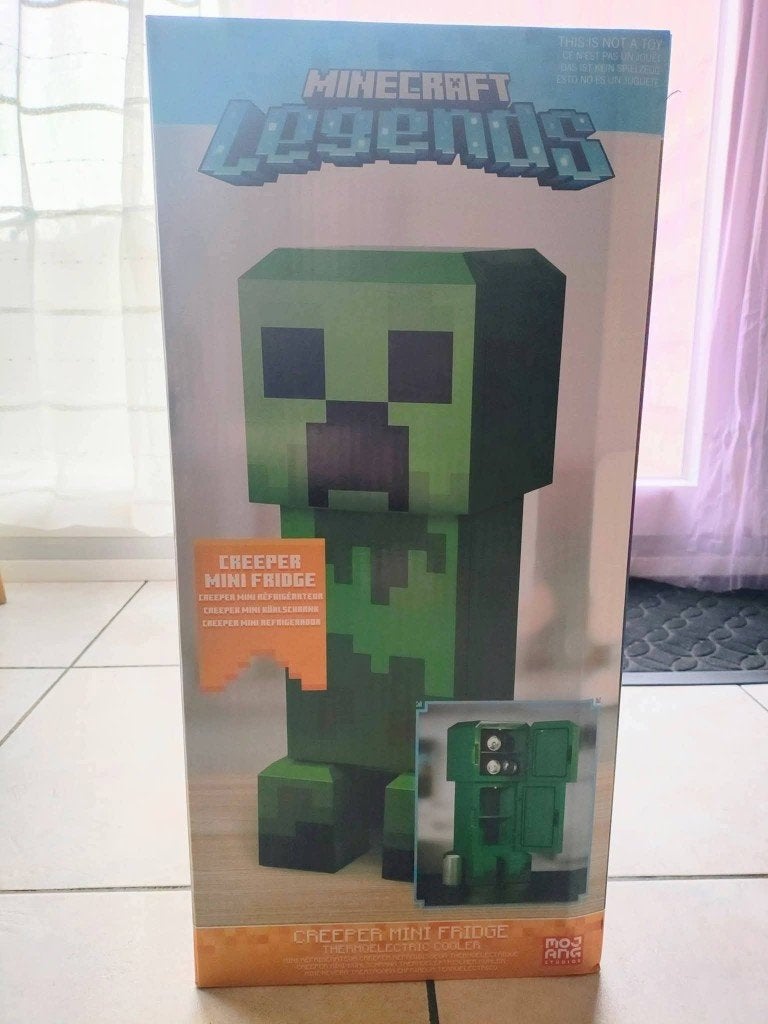 Minecraft Green Creeper Body 12 Can Mini Fridge, Ophalen, Nieuw