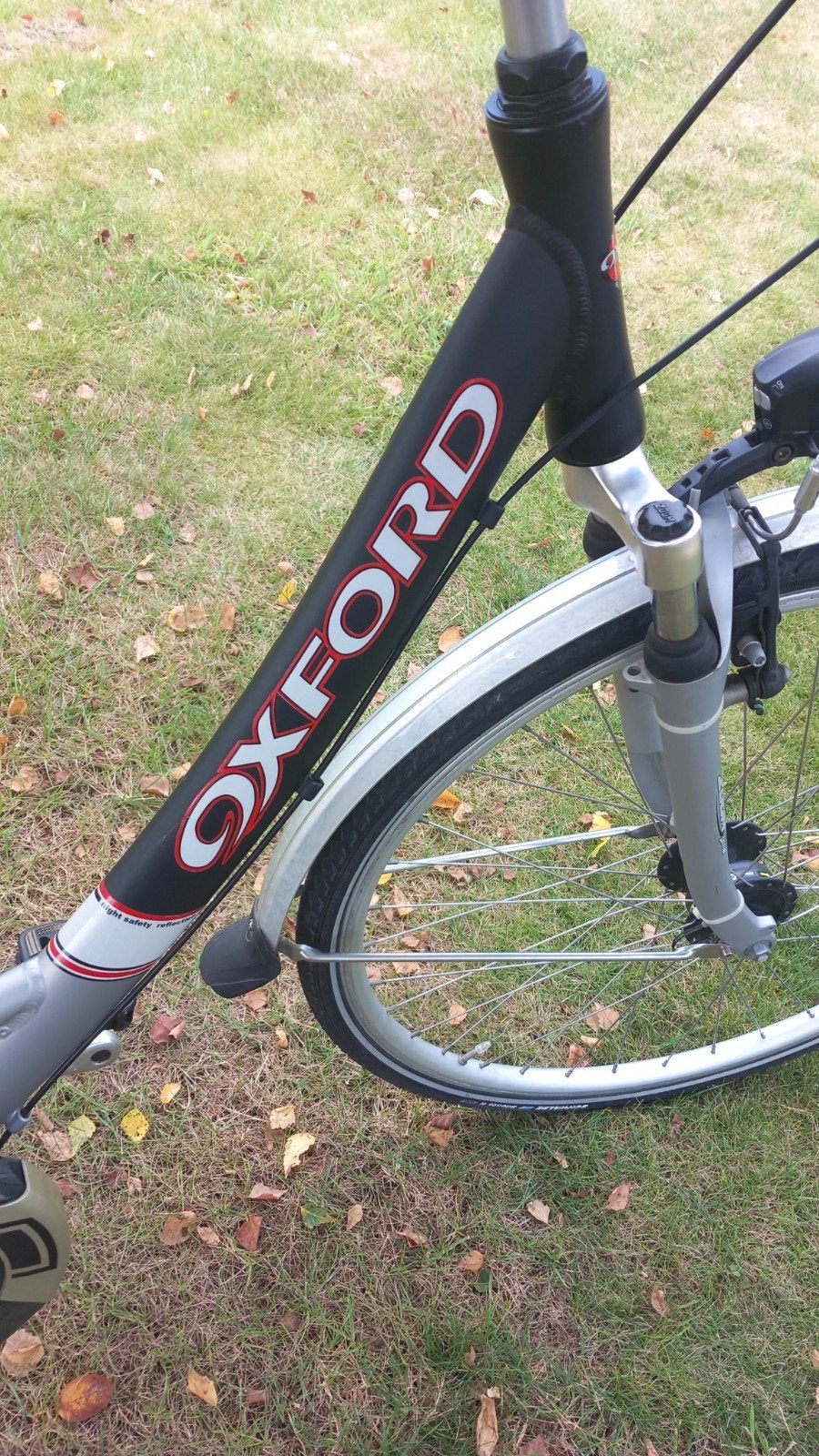 Zwarte/grijze Oxford damesfiets te koop, Fietsen en Brommers, Fietsen | Dames | Damesfietsen, Ophalen