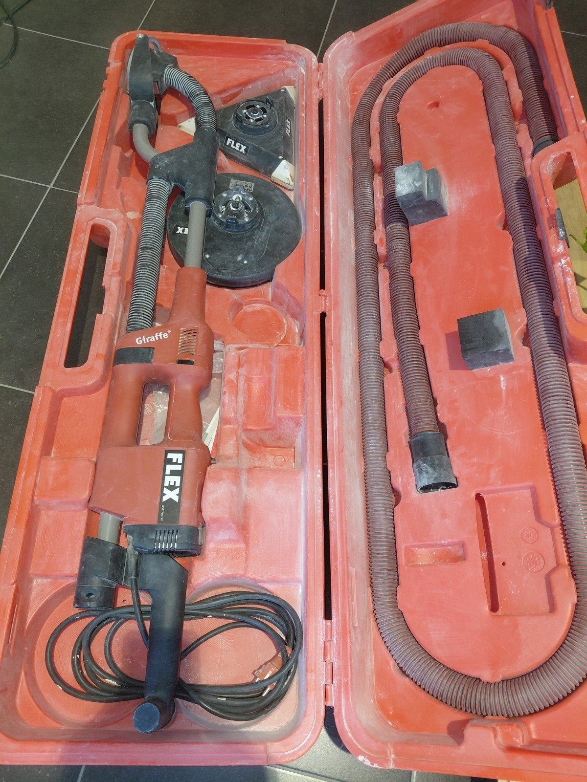Flex WST 700VV, Enlèvement
