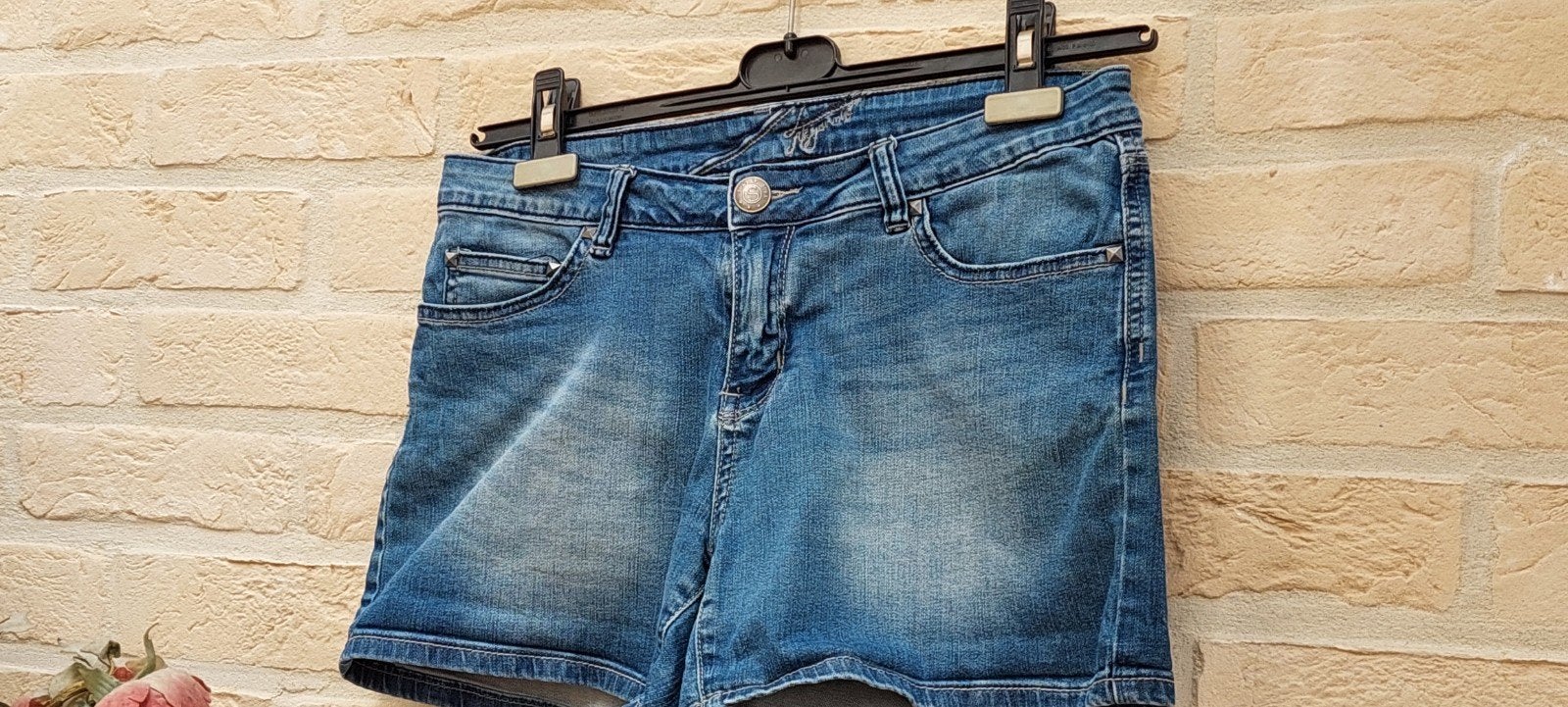 jeansshort maat 40 jbc, Taille 38/40 (M), Enlèvement ou Envoi, JBC, Comme neuf