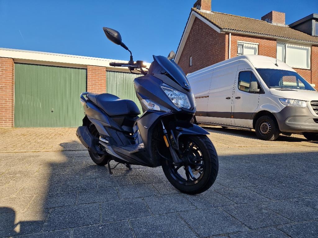 Sym jet14 EURO 5 scooter BJ2024 A KLASSE (Nederland) jet 14, Fietsen en Brommers, Ophalen, Gebruikt, Overige modellen, Klasse A (25 km/u)