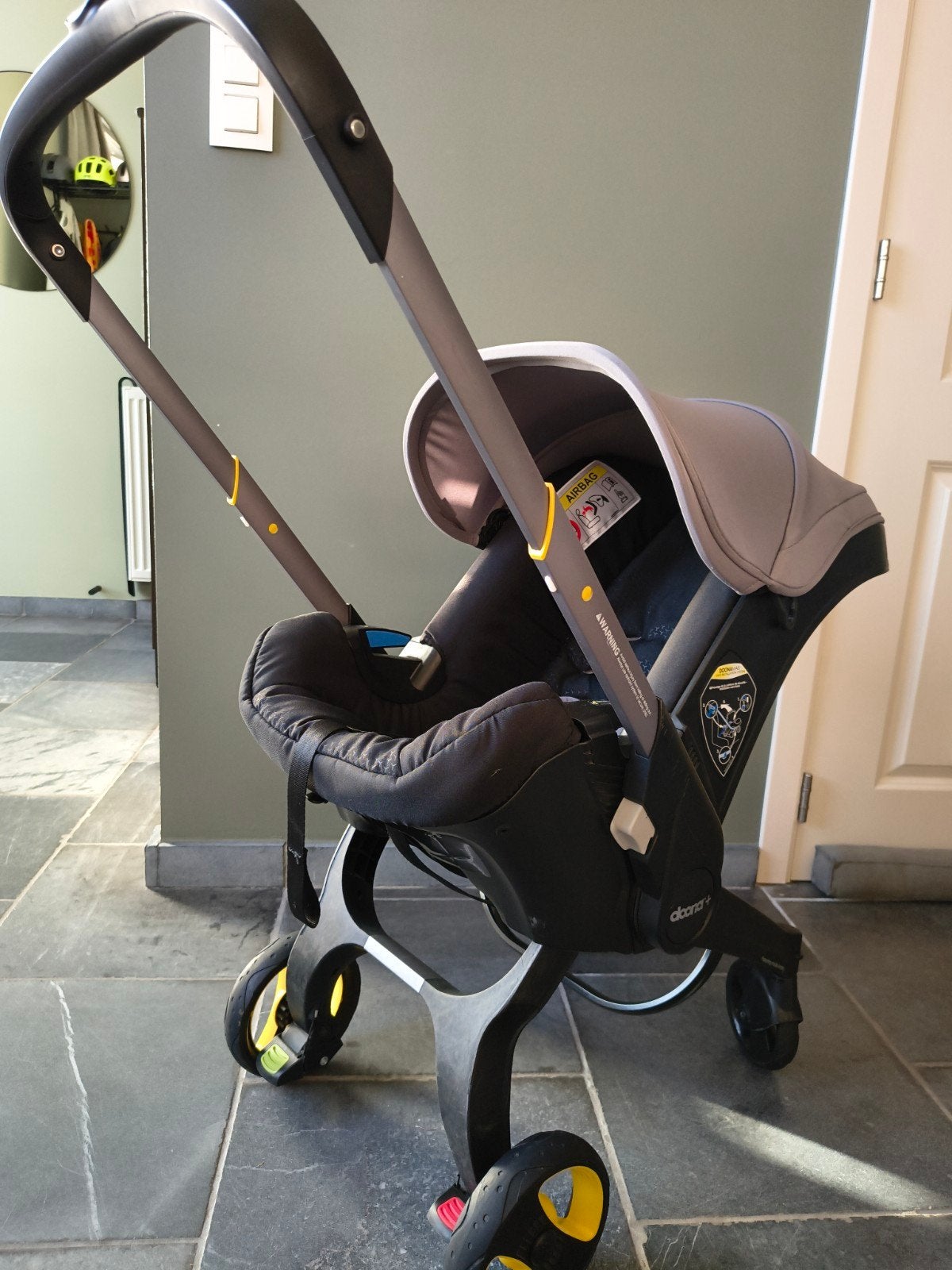 Doona autostoel, Kinderen en Baby's, Ophalen, Gebruikt, Isofix