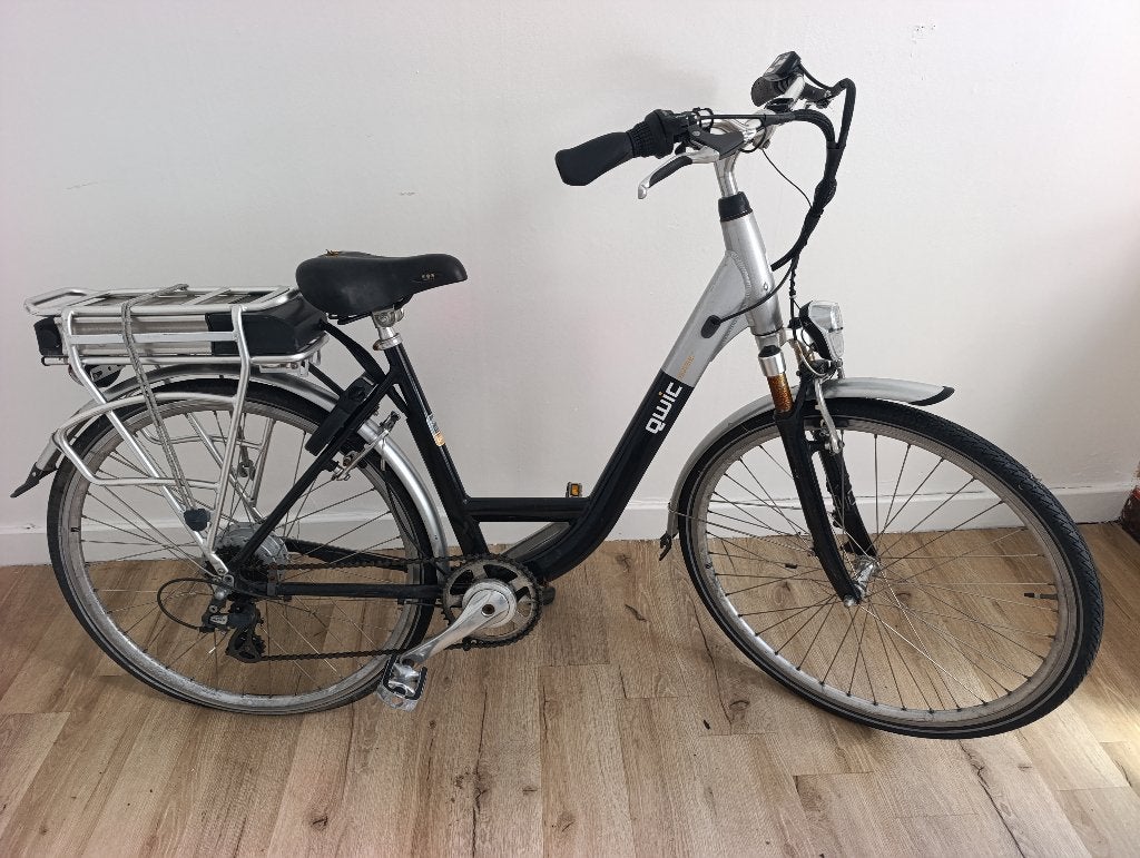 Elektrische damesfiets €200, Enlèvement, Utilisé, Qwic
