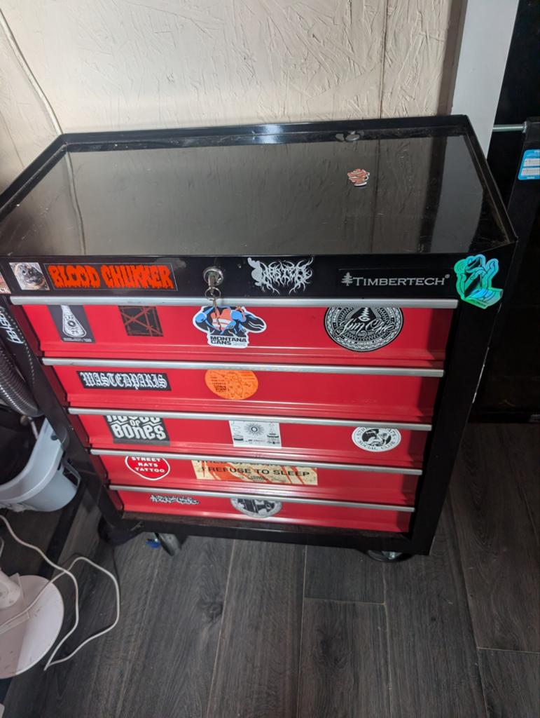 Tattoo materiaal, Enlèvement
