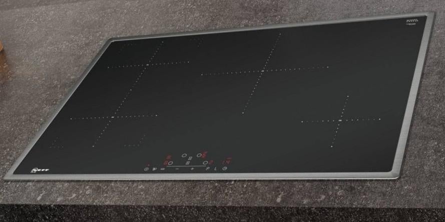 Inductiekookplaat, Electroménager, 4 zones de cuisson, Encastré, Enlèvement, Utilisé