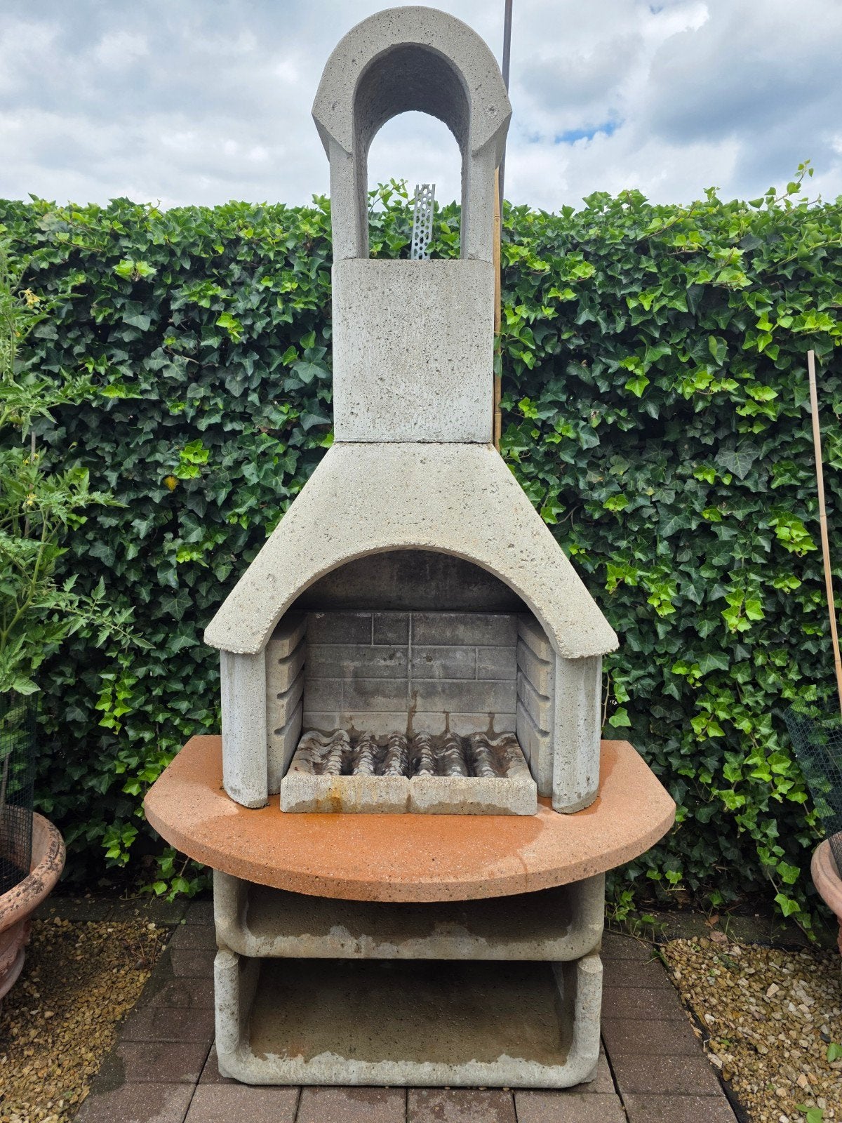 stenen BBQ, Tuin en Terras, Ophalen
