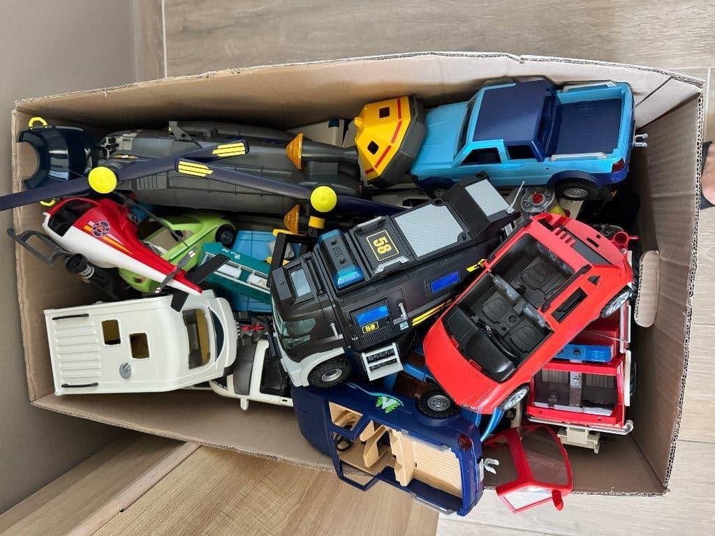 Lot Playmobil voertuigen, Kinderen en Baby's, Speelgoed | Playmobil, Gebruikt, Losse onderdelen, Voertuig, City action, Ophalen of Verzenden