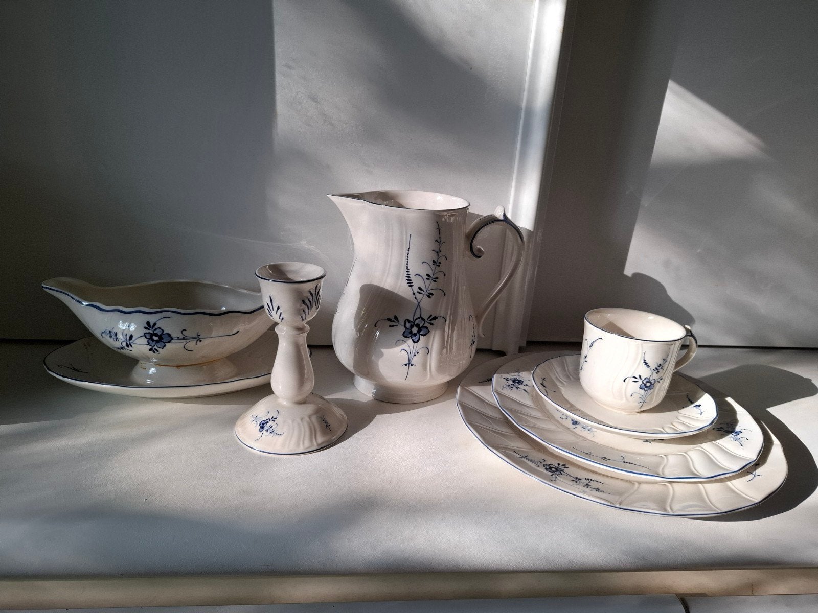 villeroy en boch vieux luxembourg vintage, Villeroy & Boch, Vintage, Ophalen of Verzenden, Zo goed als nieuw