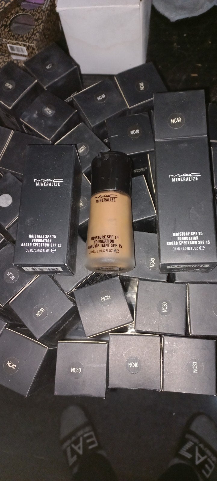 Partij Chanel en Mac, Ophalen