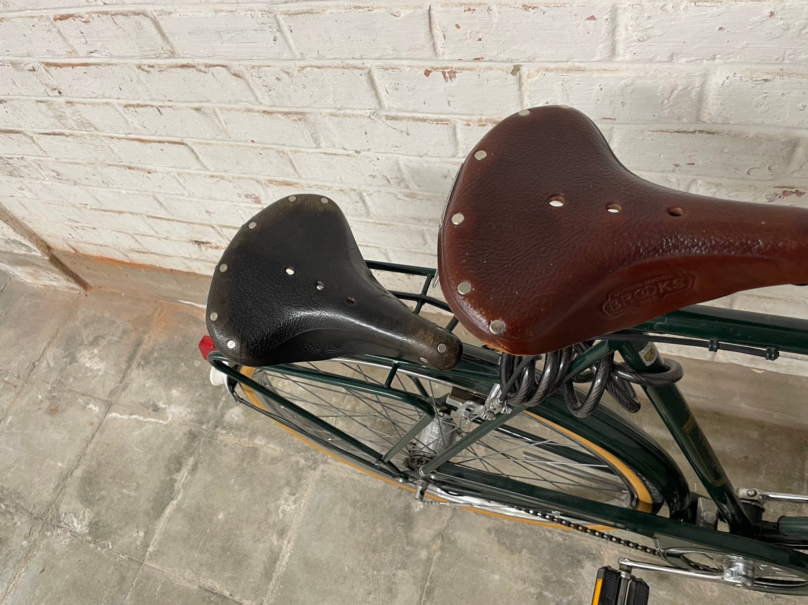Véritable Selle Brooks cuir, Enlèvement ou Envoi, Utilisé, Autres marques