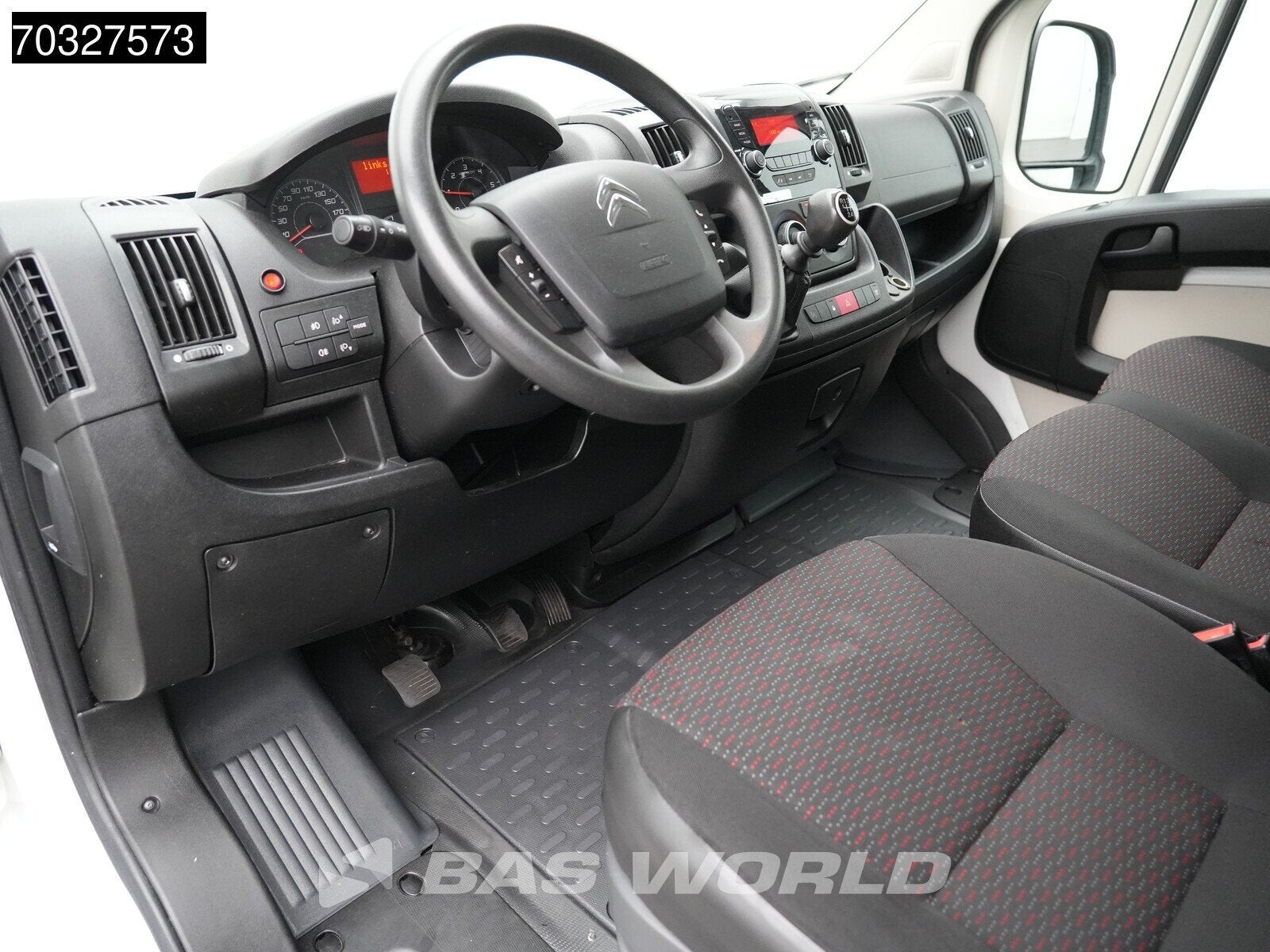 Citroën Jumper 130pk Laadklep Bakwagen Airco APK 01-2027 Eu, Euro 5, Stof, Gebruikt, 4 cilinders