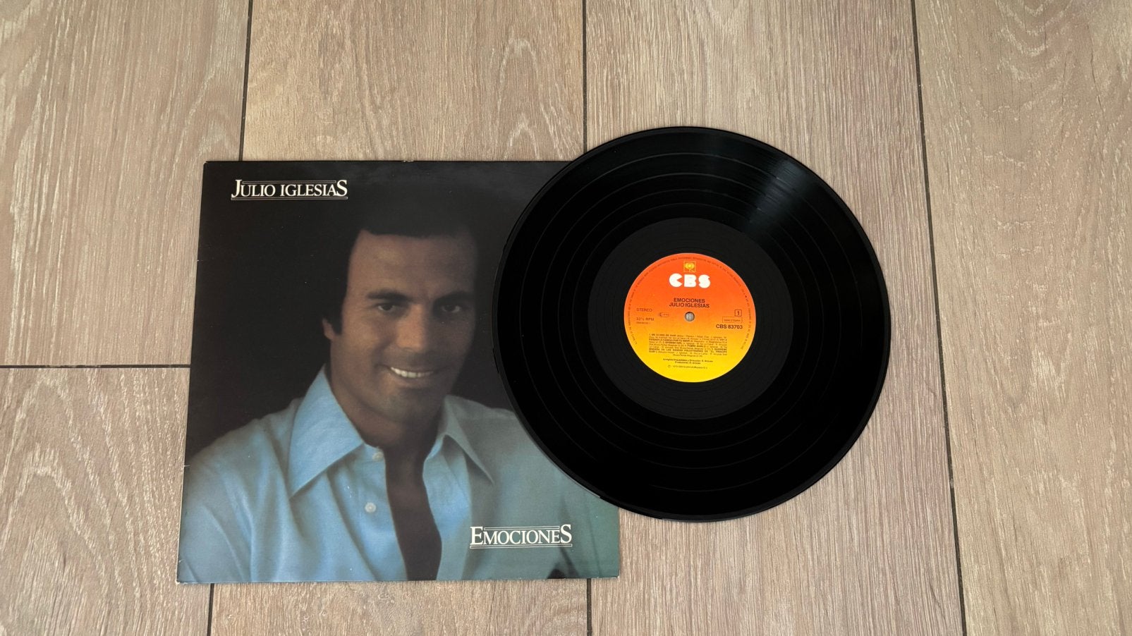 Julio Iglesias, Cd's en Dvd's, Vinyl | Wereldmuziek, Ophalen, Zo goed als nieuw