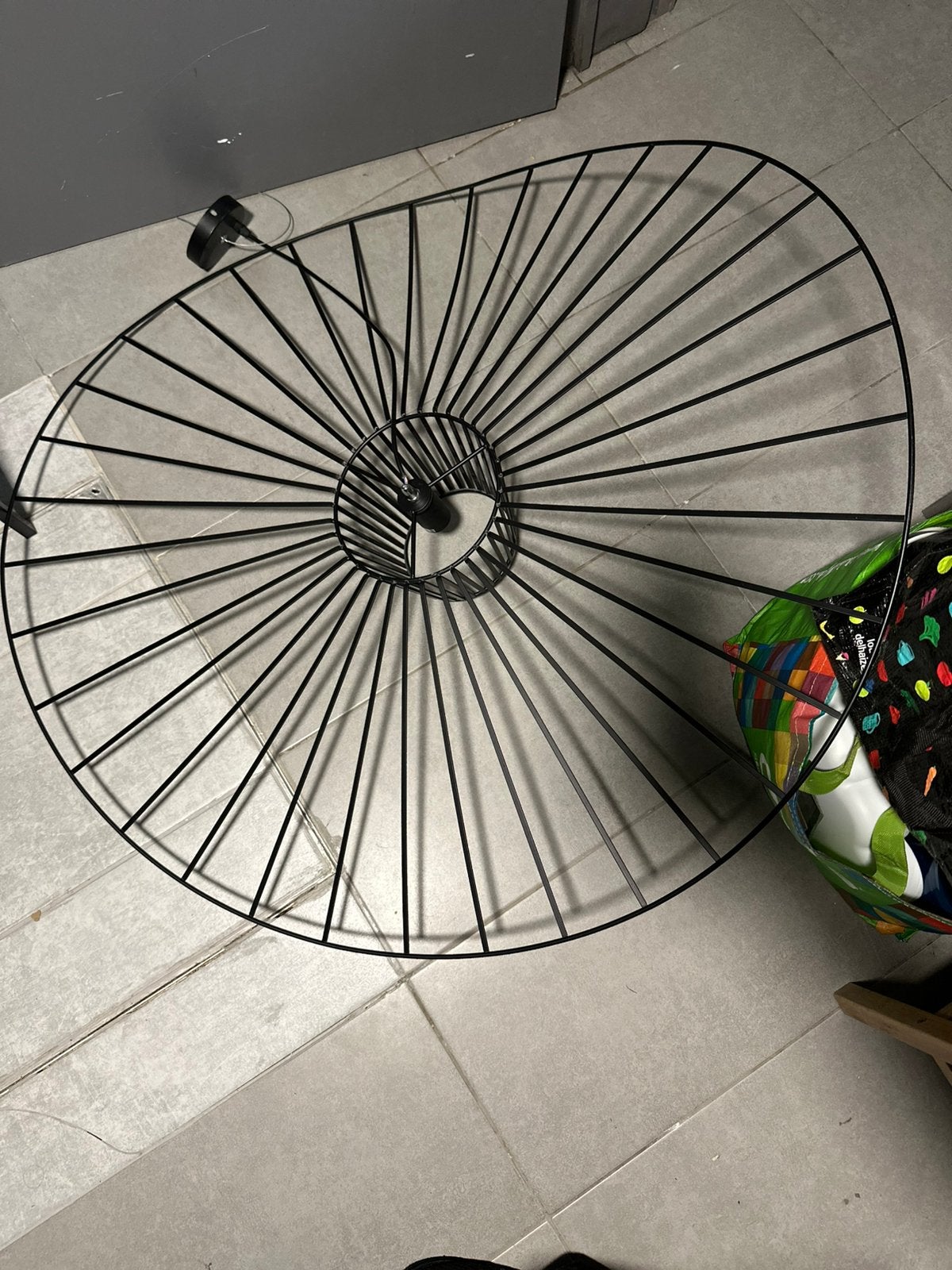 Onze zelfgemaakte lamp, Ophalen, Zo goed als nieuw