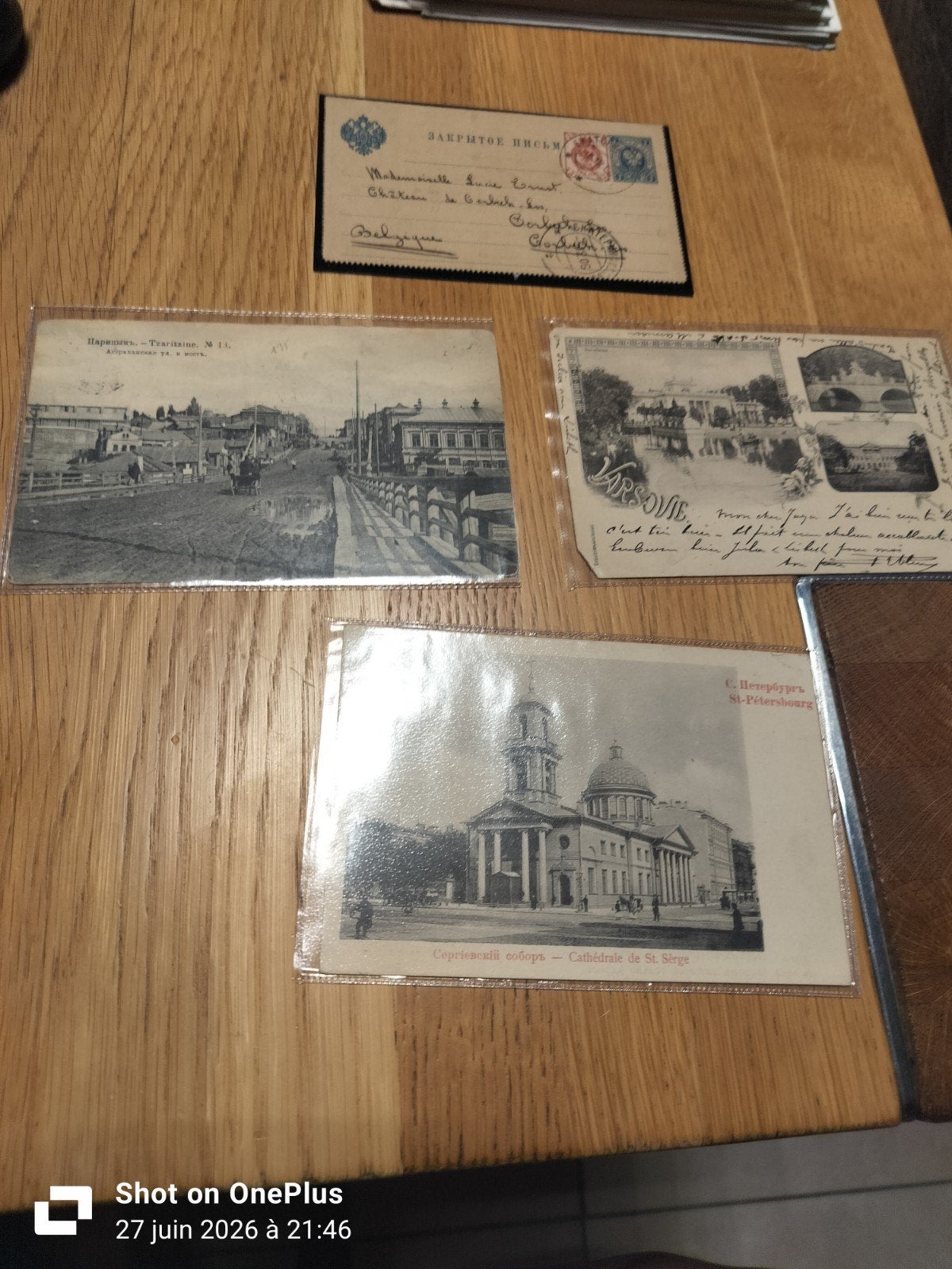 Ancienne cartes postales Russe, Collections, Enlèvement