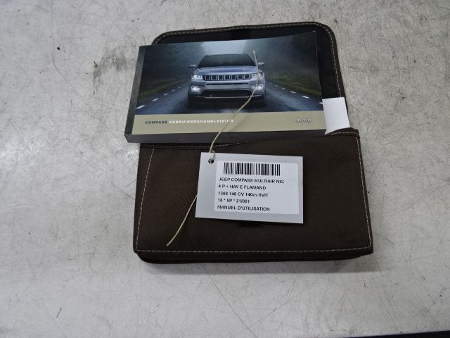 INSTRUKTIEBOEK Jeep Compass (MP) (01-2016/-), Auto-onderdelen, Gebruikt, Jeep