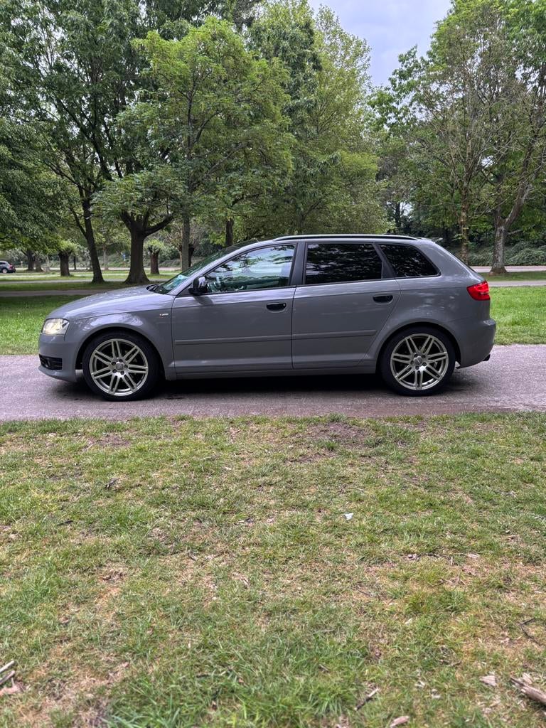 Audi A3 1.8 TFSI Full option dsg automaat, Auto's, Audi, Zwart, Leder, Break, Particulier