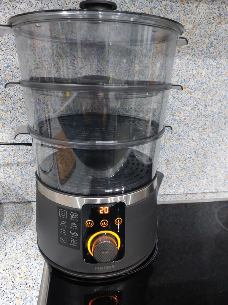 Philips stoomkoker – bijna nieuw – €30, Elektronische apparatuur, Stoomapparaten, Ophalen