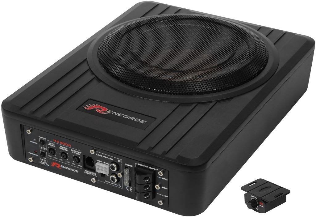 Actieve Underseat Subwoofer 8\" [100W RMS] – Met Factuur & G, Ophalen of Verzenden, Nieuw