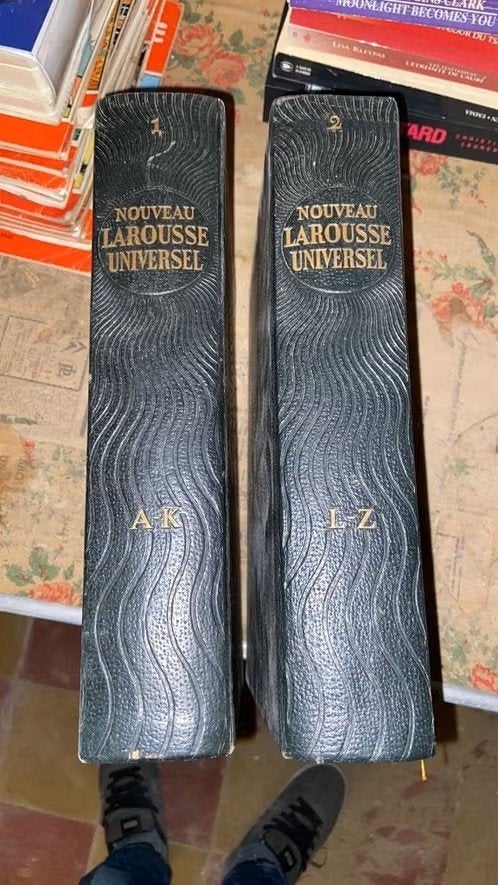 Lot de 2 nouveau Larousse universelle de Claude et Paul Augé, Enlèvement ou Envoi