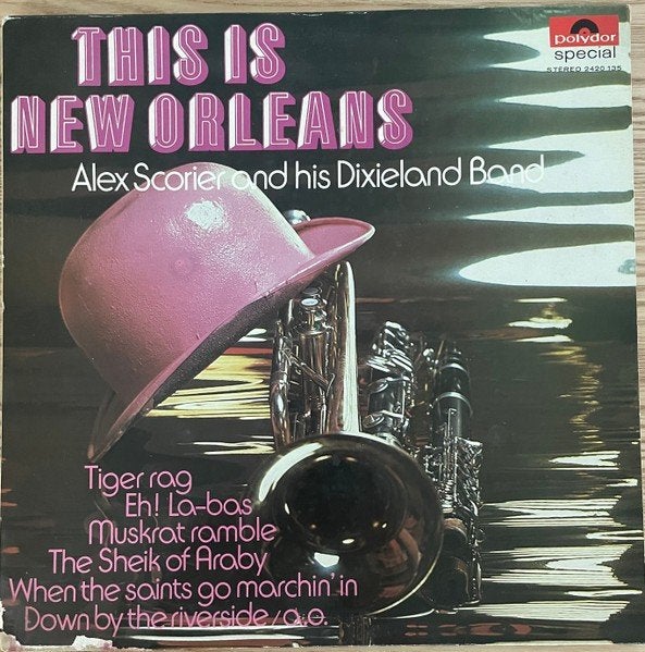ALEX SCORIER (PLACEBO) THIS IS NEW ORLEANS, Cd's en Dvd's, LP, Zo goed als nieuw, 12 inch, Jazz