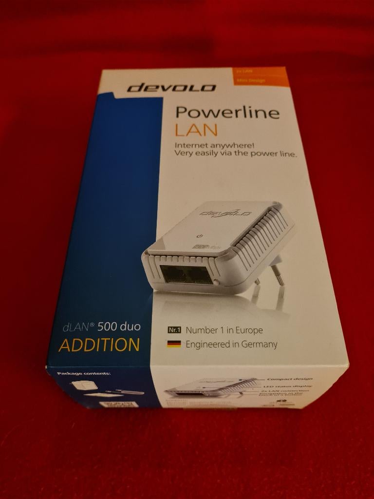 LOT : Devolo + CPL + Repetiteur WiFi + Tester + Timer, Enlèvement, Comme neuf, Devolo
