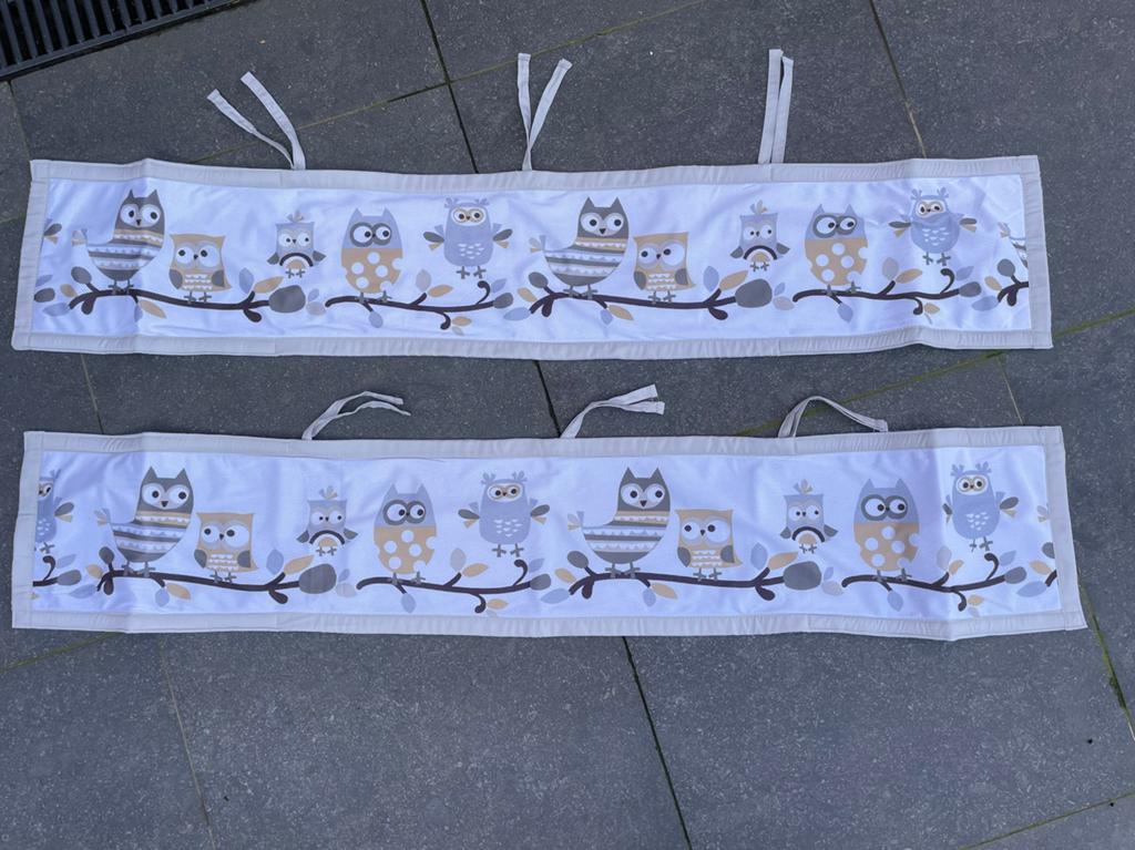 Bedomranding / bedbumper voor kinderbedje met gaas/aerosleep, Kinderen en Baby's, Ophalen, Zo goed als nieuw, Jongetje of Meisje