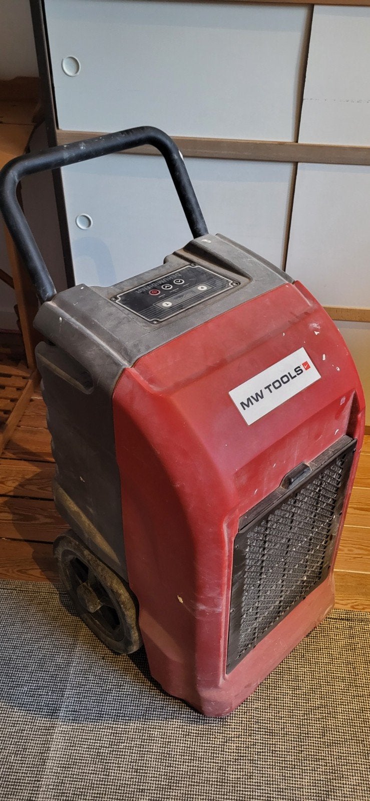 Déshumidificateur de chantier MW Tools 750W 65l/jour, Bricolage & Construction, Ventilation & Extraction, Enlèvement