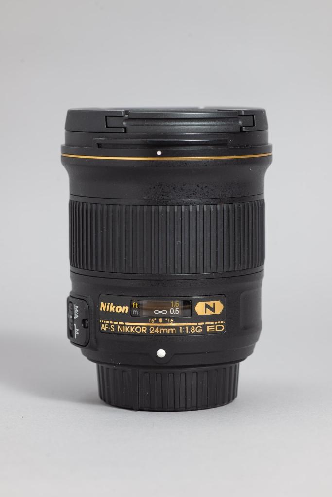 Nikon AF-S NIKKOR 24mm f/1.8G ED, Enlèvement, Comme neuf, Objectif grand angle