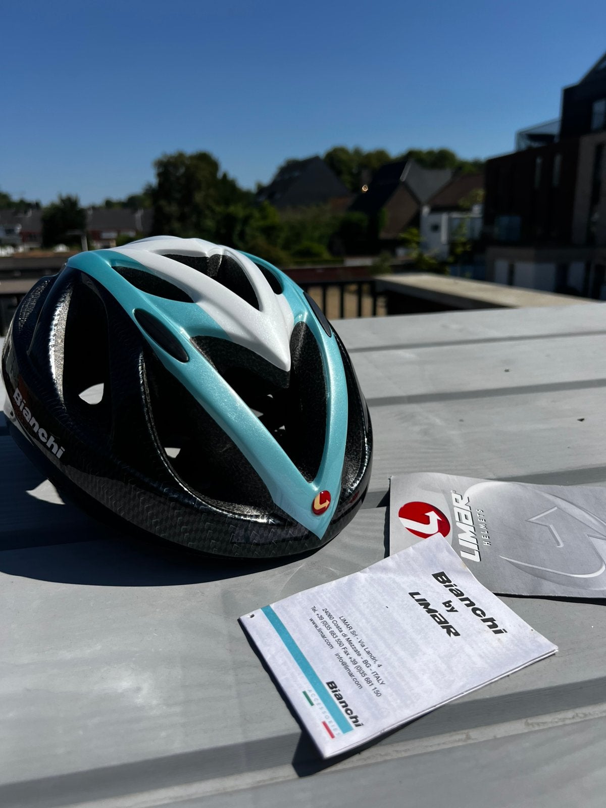 Bianchi by Limar Helm Model 575 - 54-61cm – zogn – Vintage, Fietsen en Brommers, Ophalen, Zo goed als nieuw