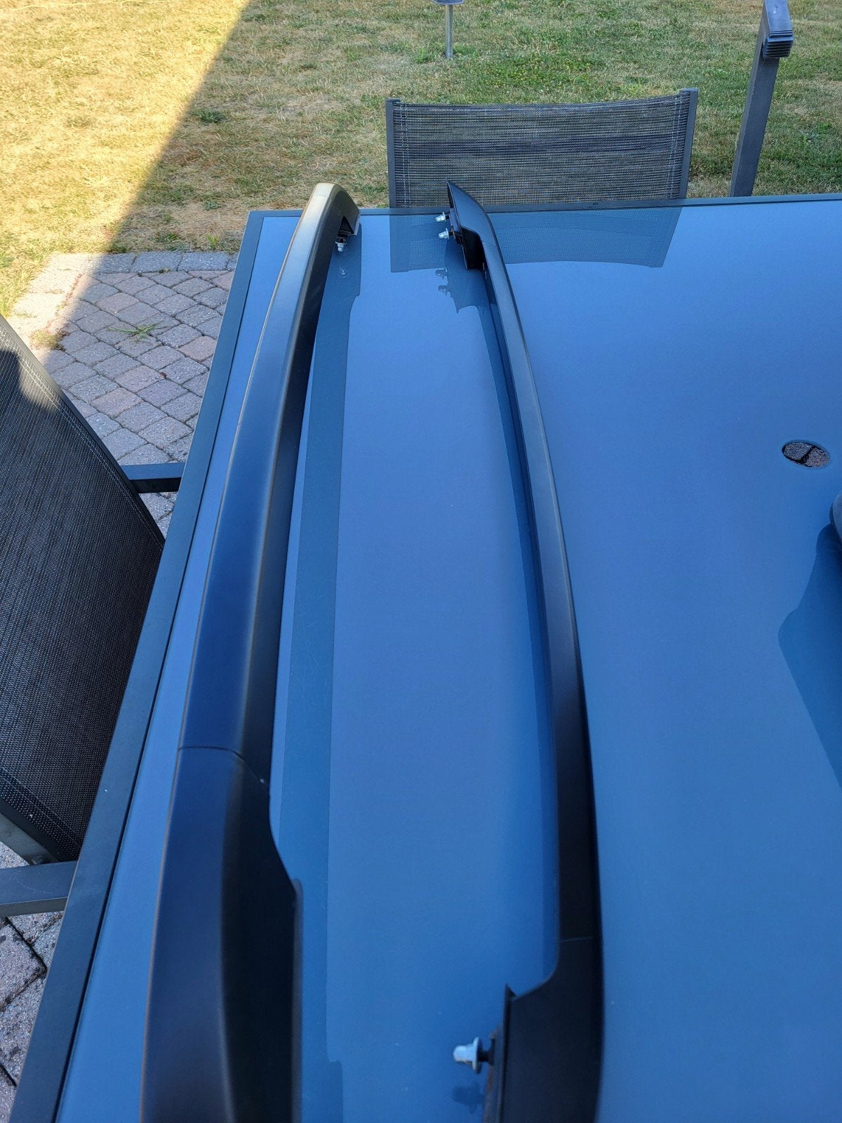 Ford ranger 2014-2023 zwarte dakrails, Auto diversen, Dakkoffers, Ophalen